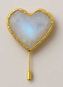 Moonstone Pin